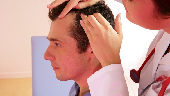 Рак кожи волосистой части головы